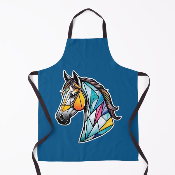 Item preview, Cute Horse With Abstract Geometric Pattern designed and sold by TheArtOfPat.