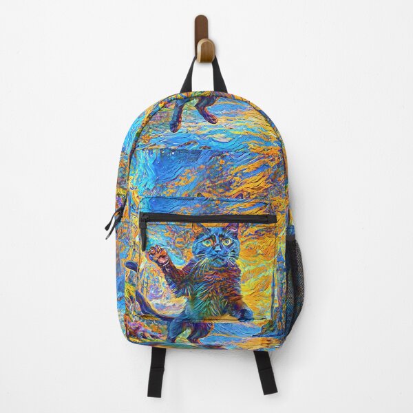 Item preview, Stylised castle and cat. DeepDream designed and sold by blackhalt.