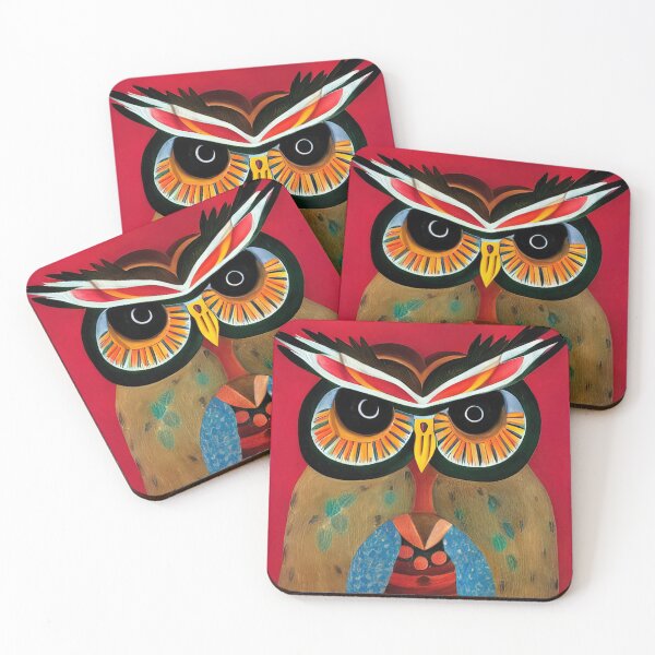 Item preview, Decorative owl illustration designed and sold by lalylaura.