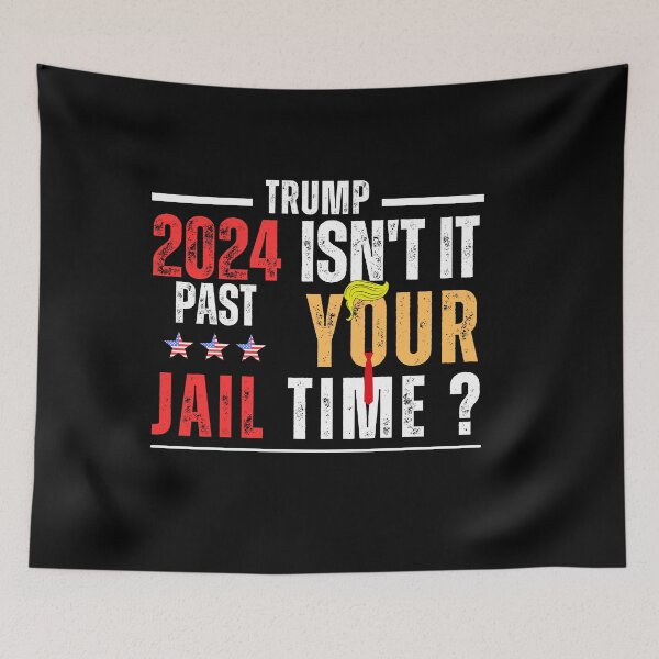 Item preview, Isn't It Past Your Jail Time  designed and sold by ANNINOART ⭐⭐⭐⭐⭐.