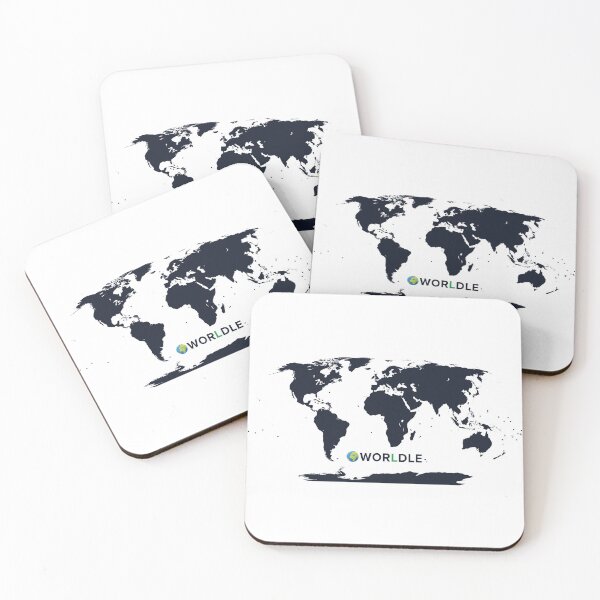 Item preview, World Map – Dark designed and sold by teuteufteam.