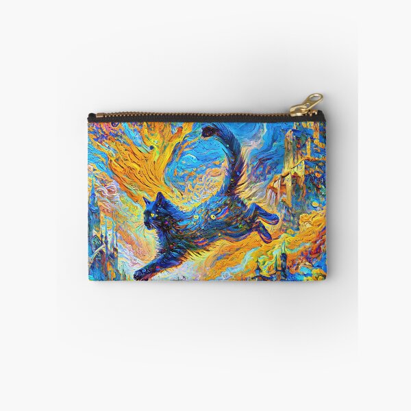 Item preview, Stylised castle and cat. DeepDream designed and sold by blackhalt.