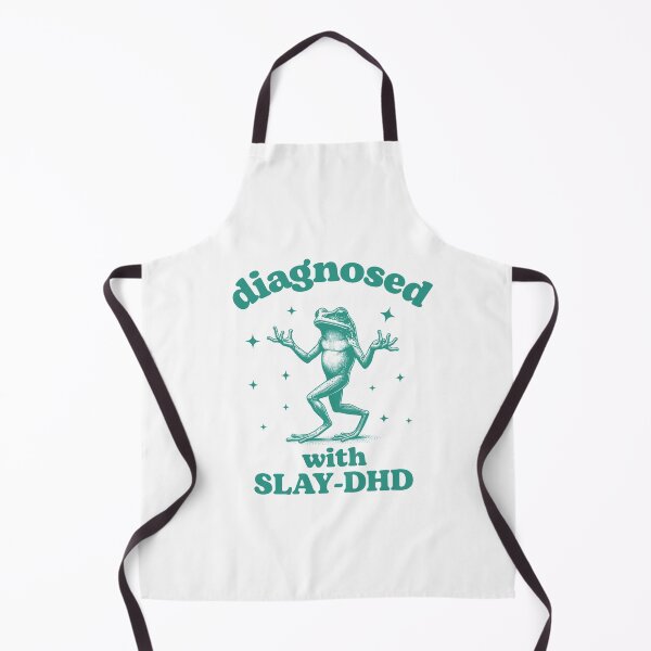 Item preview, Diagnosed With Slay- DHD frog, Funny ADHD designed and sold by MisterrAB.