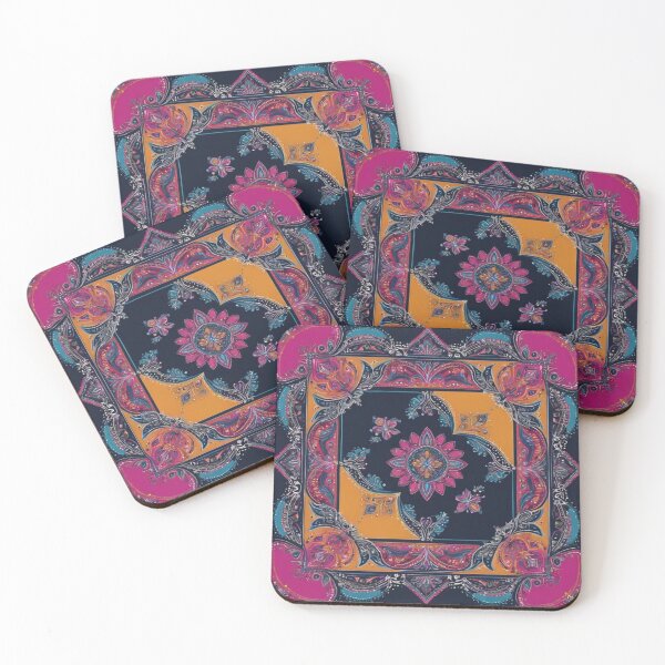 Item preview, RogerPattern - "Radiant Navy: Vibrant Bandana Print" designed and sold by RogerPattern.