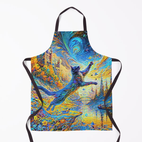 Item preview, Stylised castle and cat. DeepDream designed and sold by blackhalt.