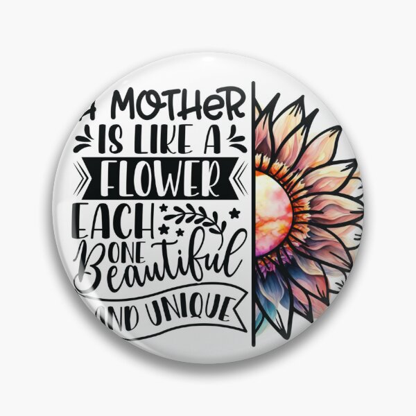 Item preview, A Mother is like a Flower designed and sold by BeaGraphicsDesign.