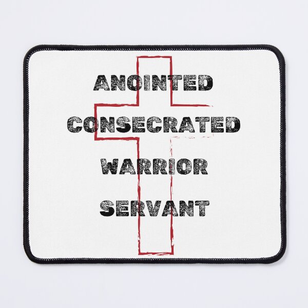 Item preview, Anointed Warrior: Consecrated in Service designed and sold by christiantkd.
