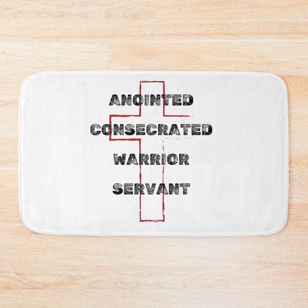 Item preview, Anointed Warrior: Consecrated in Service designed and sold by christiantkd.