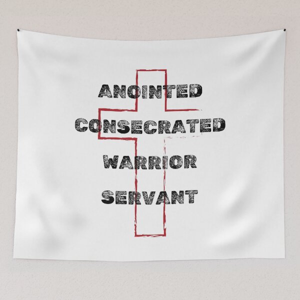 Item preview, Anointed Warrior: Consecrated in Service designed and sold by christiantkd.