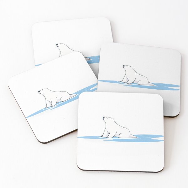 Item preview, Polar Bear Playing Games on Melted Ice designed and sold by omerfdln34.