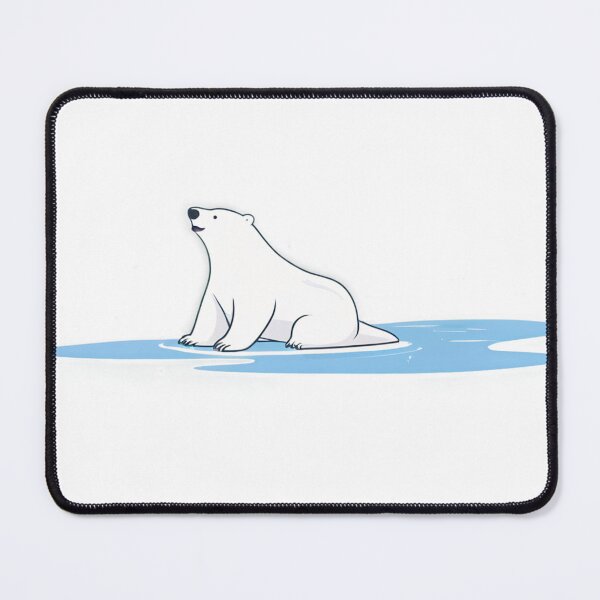 Item preview, Polar Bear Playing Games on Melted Ice designed and sold by omerfdln34.