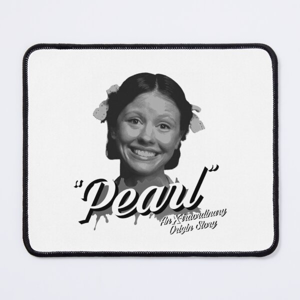 Item preview, pearl (mia goth) dithered black and white designed and sold by cranjuicemylove.