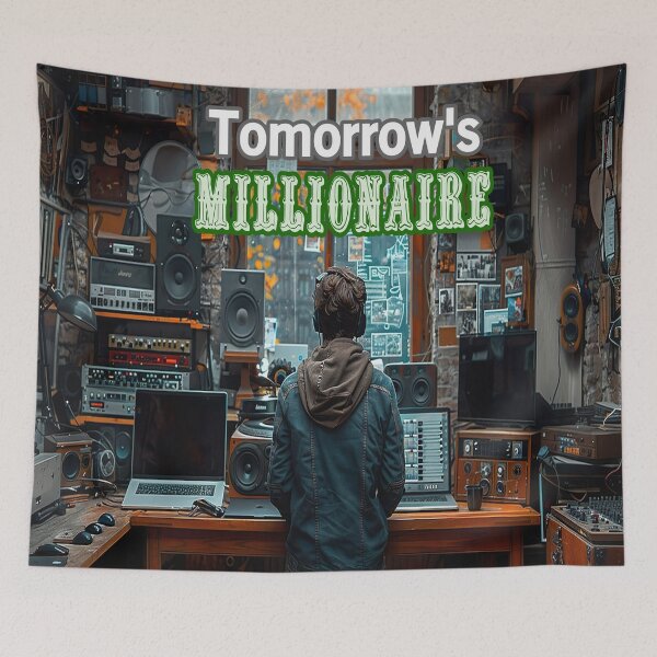 Item preview, Tomorrow's Millionaire designed and sold by Surreallytee.
