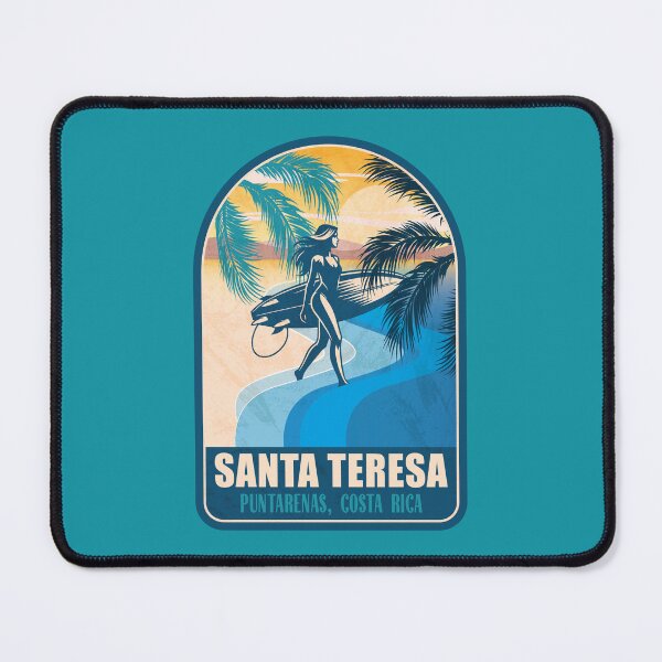 Item preview, Santa Teresa Costa Rica Vintage Surfing Graphic designed and sold by CynthiaGraphics.