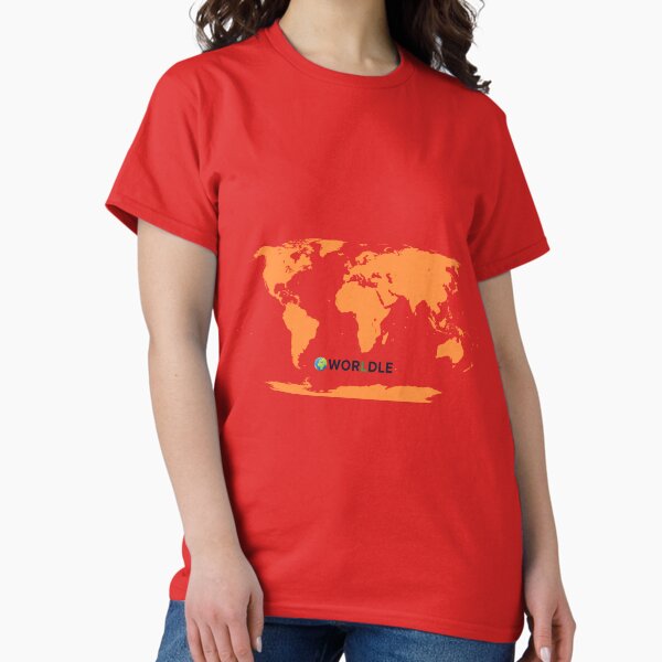 World Map – Clay Classic T-Shirt