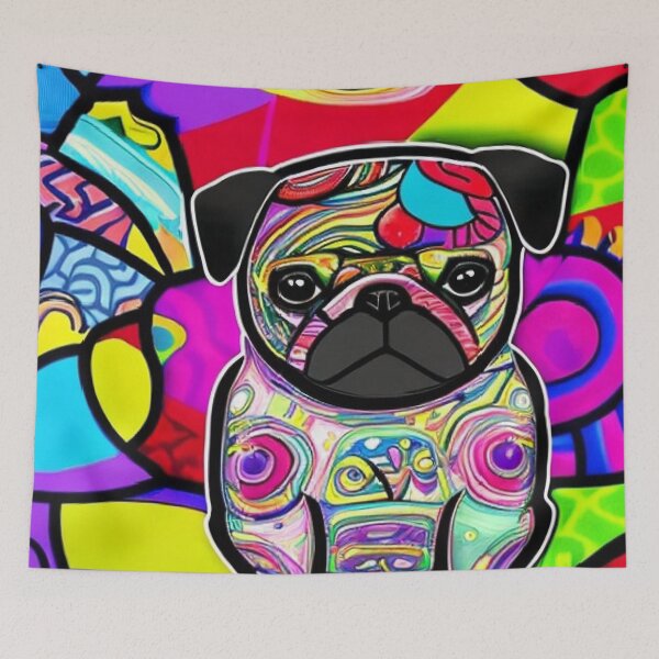 Item preview, The Pug designed and sold by cfbennettmedia.