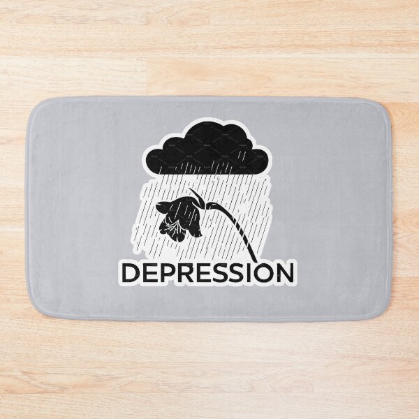 Item preview, Depression Awareness: Raining on Hope Design designed and sold by MillennialVibe.