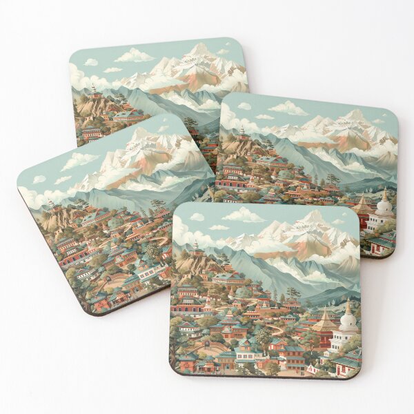 Item preview, Nepal Digital Illustration designed and sold by ComicsFactory.