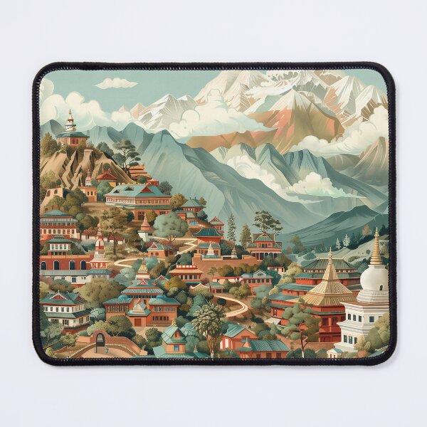 Item preview, Nepal Digital Illustration designed and sold by ComicsFactory.