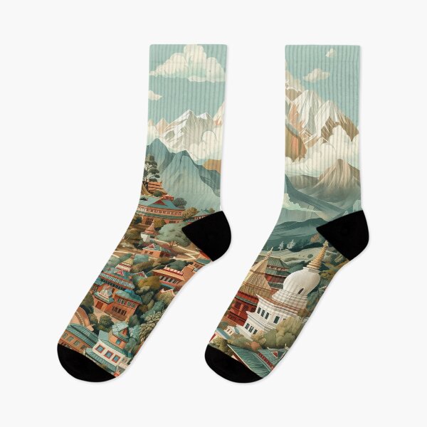 Item preview, Nepal Digital Illustration designed and sold by ComicsFactory.