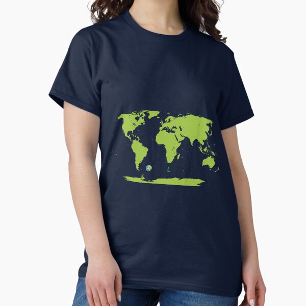 World Map – Grass Classic T-Shirt