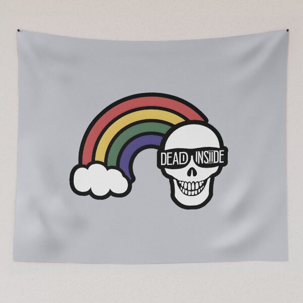 Item preview, Rainbow Skull: Embrace the Inner Darkness Design designed and sold by MillennialVibe.