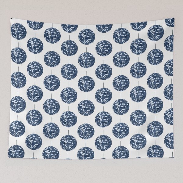 Item preview, mirrorball (dark blue version) designed and sold by KeySigned.