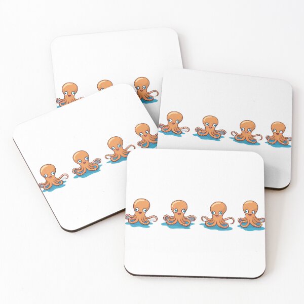 Item preview, Gaping Cute Little Octopuses designed and sold by omerfdln34.