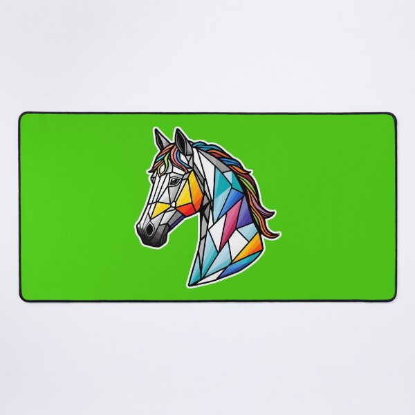 Item preview, Cute Horse With Abstract Geometric Pattern designed and sold by TheArtOfPat.
