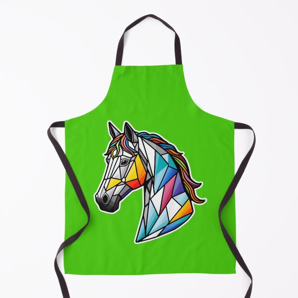 Item preview, Cute Horse With Abstract Geometric Pattern designed and sold by TheArtOfPat.