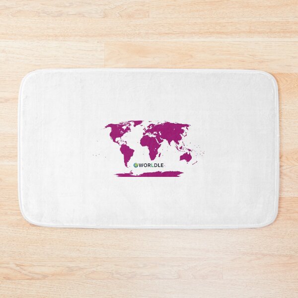 Item preview, World Map – Magenta designed and sold by teuteufteam.