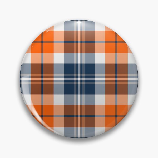 Item preview, Orange and Blue Sporty Plaid designed and sold by plaidwerx.