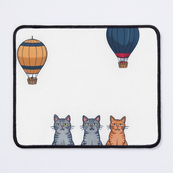 Item preview, Cutie Kitty Air Balloon Landscape designed and sold by omerfdln34.