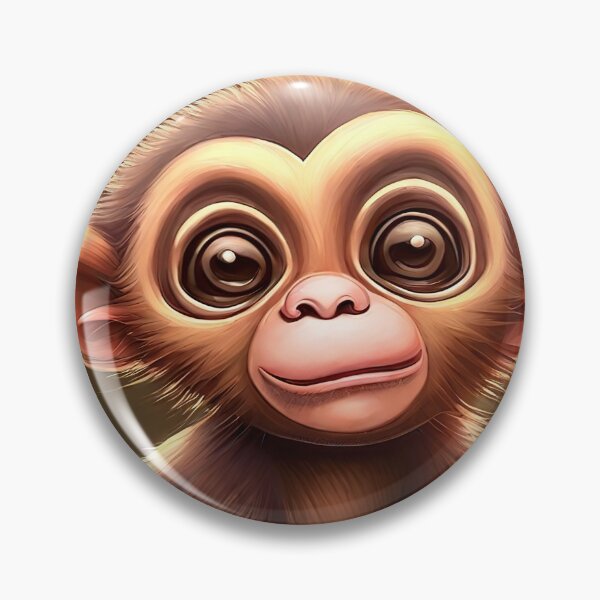 Item preview, Cute monkey in a tree illustration designed and sold by lalylaura.