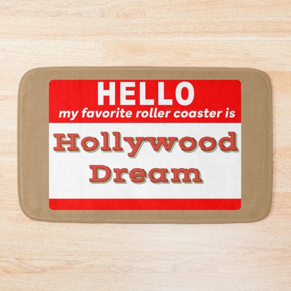 Item preview, My Favorite Roller Coaster is Hollywood Dream designed and sold by RollingRC.