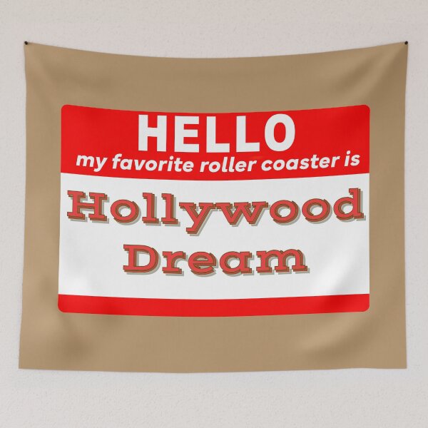 Item preview, My Favorite Roller Coaster is Hollywood Dream designed and sold by RollingRC.