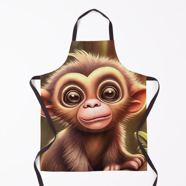 Item preview, Cute monkey in a tree illustration designed and sold by lalylaura.