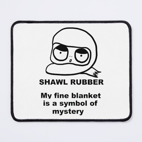 Item preview, SHAWL RUBBER designed and sold by RubberWorld.