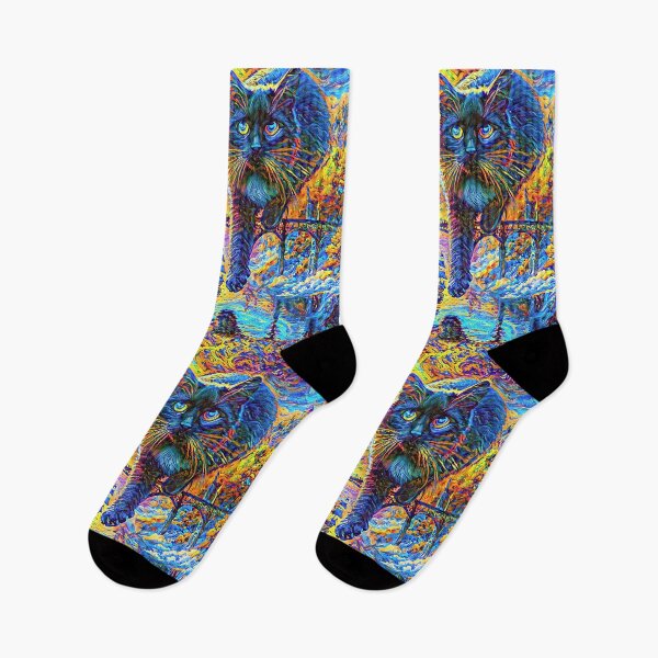 Item preview, Stylised castle and cat. DeepDream designed and sold by blackhalt.