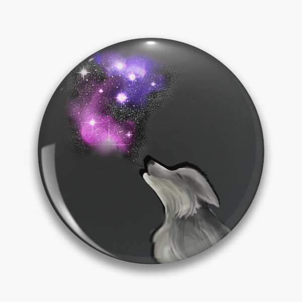 Item preview, Gray wolf howling space designed and sold by Bailey Swinney.