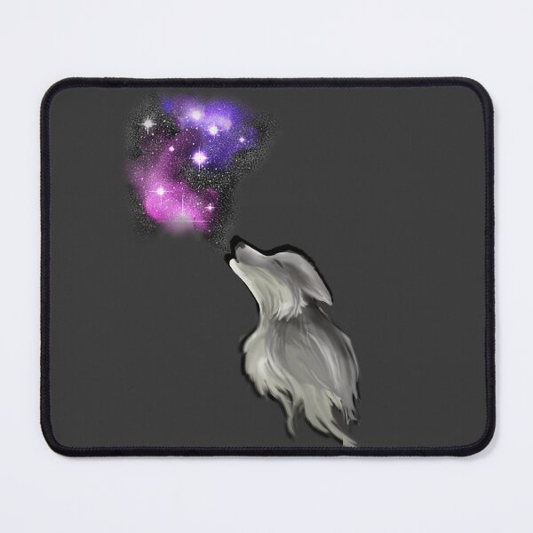 Item preview, Gray wolf howling space designed and sold by Bailey Swinney.