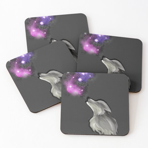 Item preview, Gray wolf howling space designed and sold by Bailey Swinney.