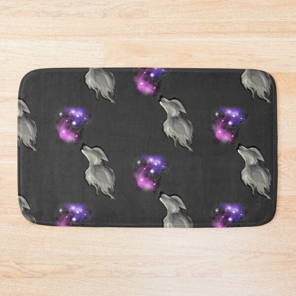 Item preview, Gray wolf howling space designed and sold by Bailey Swinney.