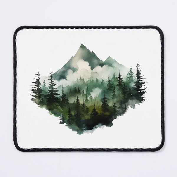 Item preview, Beautiful landscape with mountains, gift hiking designed and sold by Andrea-Design.