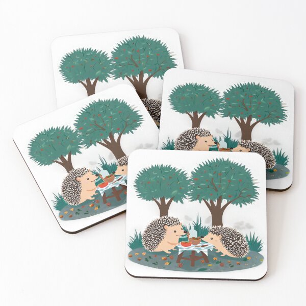 Item preview, Hedgehog's Forest Tea Party designed and sold by omerfdln34.