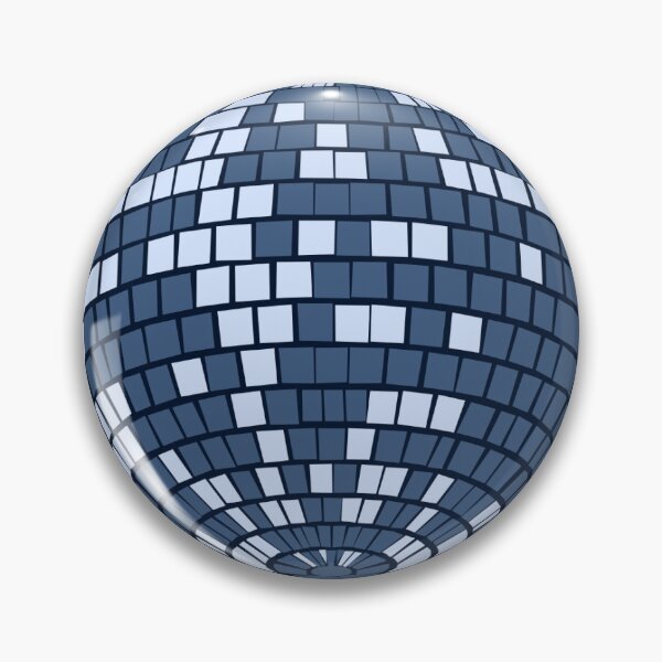 Item preview, mirrorball (dark blue version) designed and sold by KeySigned.