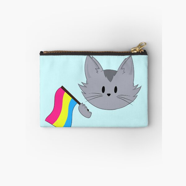 Artikelvorschau, Pan Pride Flaggenkatze entworfen und verkauft von InkMoonFox.