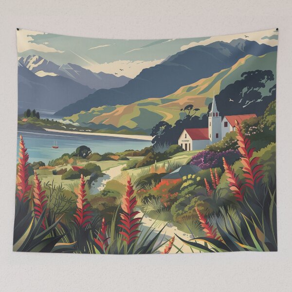 Item preview, New Zealand Digital Illustration designed and sold by ComicsFactory.
