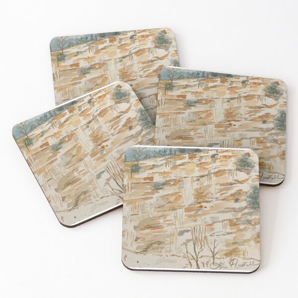 Item preview, Cliff side Dale Hollow Lake designed and sold by LisaHuddlestonArt.