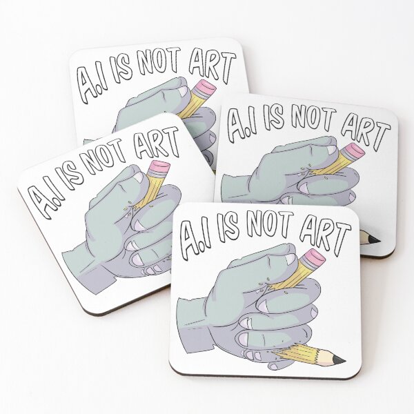 Item preview, A.I Is Not Art designed and sold by CaptainShivers.
